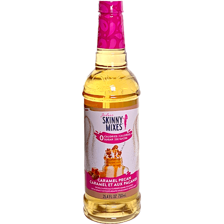 Sugar-free, Zero Calorie Flavoured Syrup - Caramel Pecan